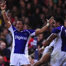 Samoa had cause to celebrate in Cardiff again with victory over Wales